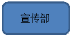 圆角矩形: 宣传部